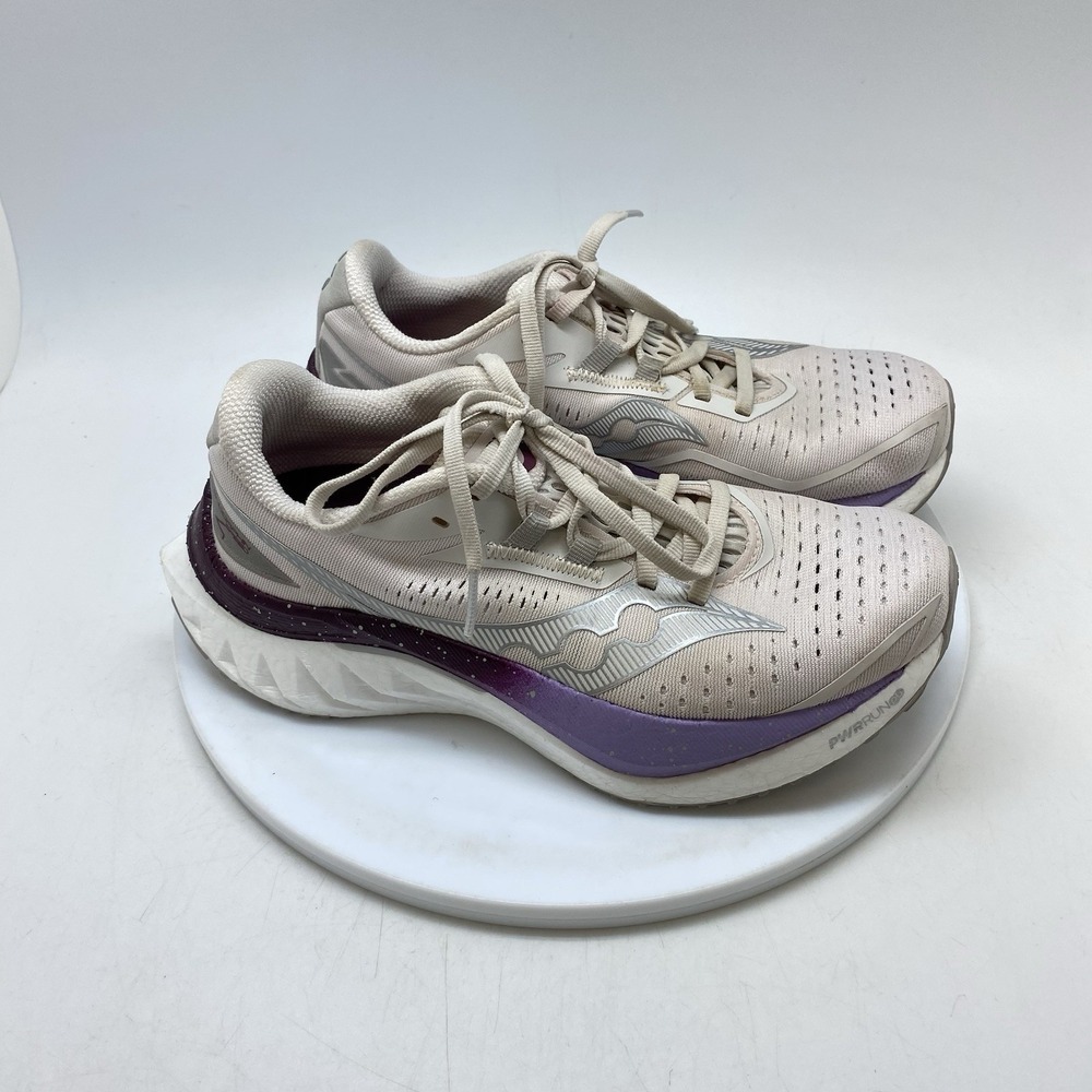 Saucony Sneakers Womens 6.5 Endorphin Speed 4 S10940-210 Beige Running Gym Shoes